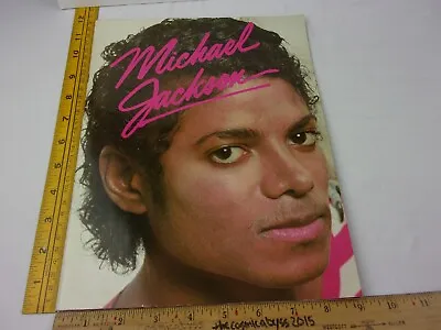 Michael Jackson History Book Omnibus Photos ORIGINAL 1984 Cherry Lane • $18.95