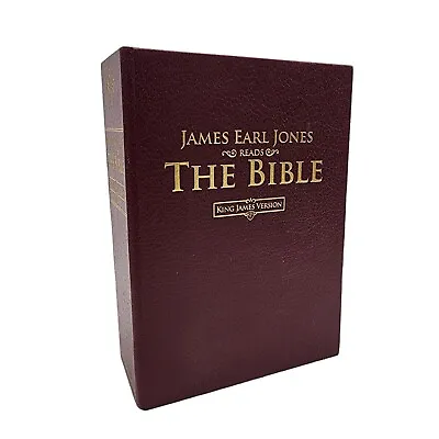 James Earl Jones Reads The Bible King James Version - INCOMPLETE! Missing Discs! • $16.95