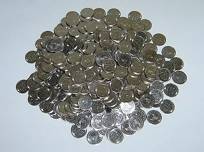 250 Liberty/eagle Stainless Tokens For Pachislo Skill Slot Machines - Brand New • $33.50