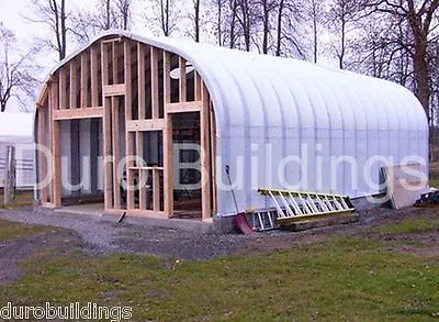 DuroSPAN Steel 25'x48'x13' Metal DIY Home Building Kits Open Ends Factory DiRECT • $8999