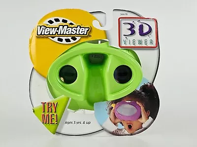 Lime Green Body Blue Handle 3D Viewer & Reel View-Master 1998 2001 New • $38.21