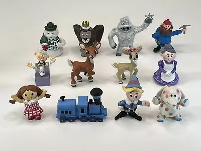 VTG Rudolph & The Island Of Misfit Toys 12 Figures Playing Mantis Loose • $74.99