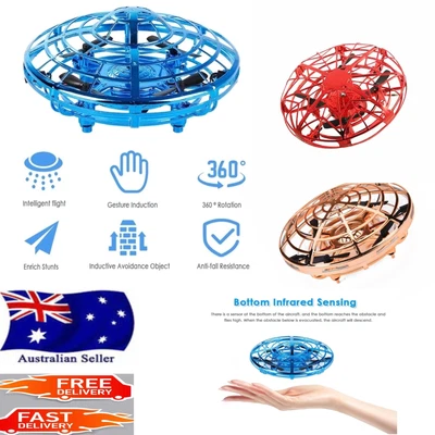 $34.95 • Buy Mini Smart Flying Drone Kids Hand Motion Control UFO Ball Flying Aircraft Toys