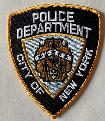 £15 • Buy New York Police Dept -  Nypd - Genuine Patrol Patch  Usa
