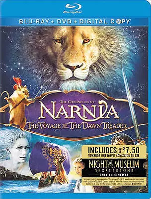 The Chronicles Of Narnia: The Voyage Of The Dawn Treader (Blu-ray/DVD 2012... • $13.98