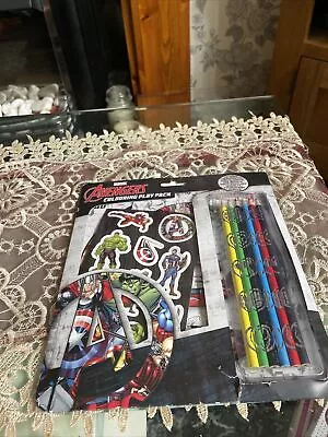 Marvel Avengers Colouring Pack  X1 Colouring Book X1 Mini Colouring And More • £6