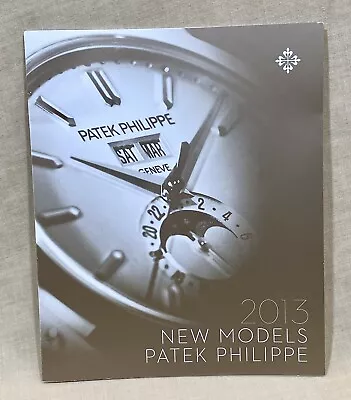 PATEK PHILIPPE 2013 Booklet Brochure Catalogue 5980 5200 5227 5205 5170 5130 / • $161.85