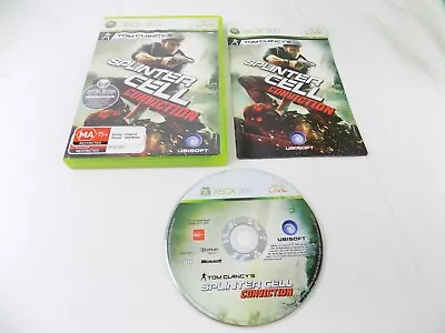 Mint Disc Xbox 360 Tom Clancy's Splinter Cell Conviction Free Postage • $5.94