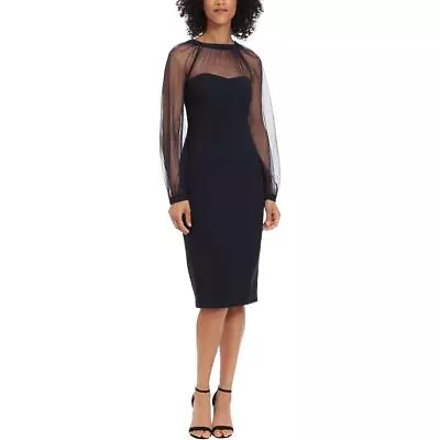 Maggy London Womens Sheath Illusion Formal Cocktail And Party Dress BHFO 2315 • $24.99