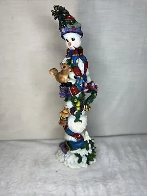 Lenox 2000 Pencil Snowman Winter Companion Christmas Figurine Mint • $19.99