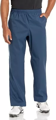 Adidas Pants Men's PROV Golf Rain Wind Track Pant Crew Navy Blue Size Medium • $39.99