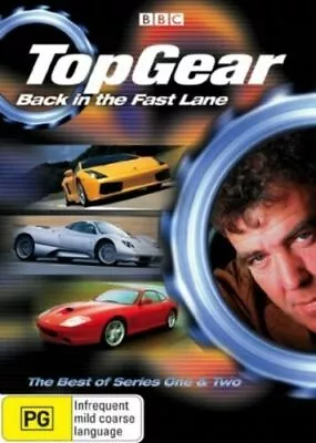 Top Gear Back In The Fast Lane Dvd Best Of Series 1 & 2 Region 4 New And Sealed • $6.80