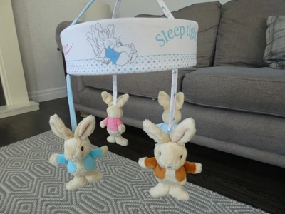 £4.99 • Buy Rainbow Designs Peter Rabbit Musical Cot Mobile