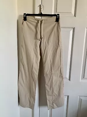 Preowned Baby Phat Scrub Pants Size Women’s Extra Small XS Color Tan Beige Used • $10.49