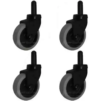 Mop Bucket Replacement Casters Set Of 4 For Rubbermaid 7570-L2 • $26.95