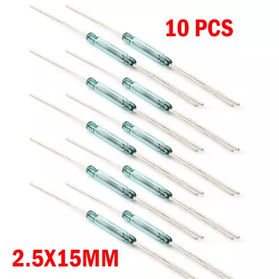 10 PCS REED SWITCH Magnetic Normally Open / Closed 3p 3 Pin 10w B8 USA NEW# • $12.99