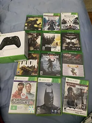$75 • Buy Xbox 360/Xbox One Game Lot Of 12 Xbox Controller