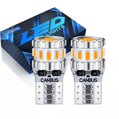 2X T10 168 2825 194 LED License Plate Bulbs Yellow For Ford Escape 2009-2012 • $24.99