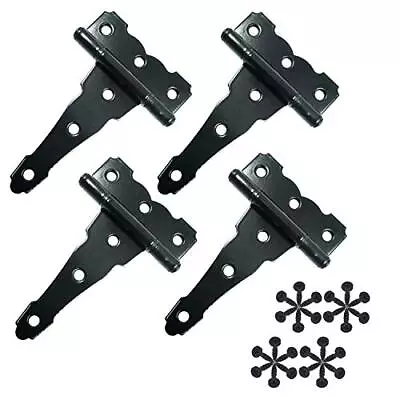 5 Inch Strap Hinges Shed Door Hinges Heavy Duty T Hinges Decorative T Hinges ... • $22.61