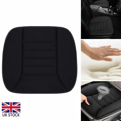 Car Front Seat Chair Cushion Memory Foam Soft Pad Cover Office Protector Mat UK • £16.83