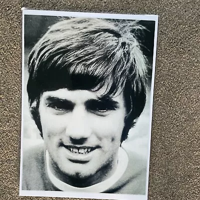 £2.50 • Buy Laminated Iconic Picture The Late Great George Best Man Utd Legend
