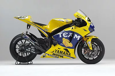 2006 YAMAHA YZR M1 990 MOTOGP RACING MOTORCYCLE POSTER PRINT 24x36 9MIL PAPER • $39.95