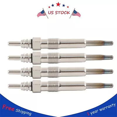 4 Pcs Dual Coil Diesel Glow Plugs DRX00059 For 01-04 Volkswagen VW 1.9L 1.9 TDI • $16.97