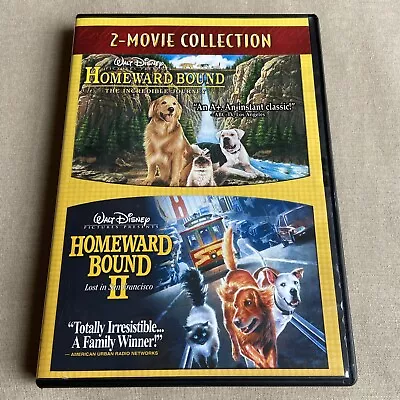 Walt Disney: Homeward Bound Incredible Journey & II Lost San Francisco (DVD Set) • $8.99