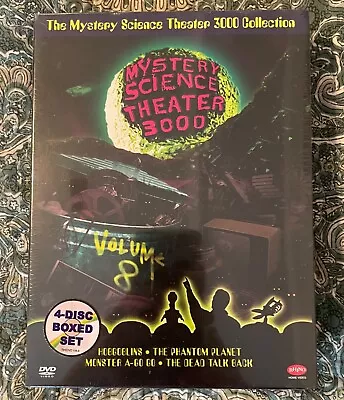 The Mystery Science Theater 3000 Collection (Volume 8) - Sealed 4-Disc Boxed Set • $34.99