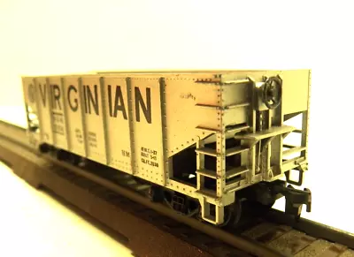 Tyco Ho Scale Virginian Vgn 2106 Operating Hopper Die Cast Base Silver • $7