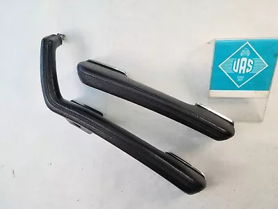 Mercedes W123 Black Front Door Armrest Handle Left Right Set 300D 240D 123IV4699 • $99