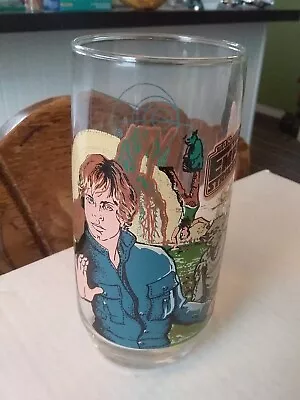 1980 Star Wars Empire Strikes Back Burger King Luke Skywalker Yoda Glass Cup • $14.98