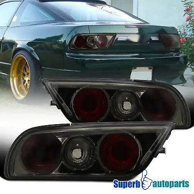 Fits 1989-1994 S13 240SX Hatchback Replacement Tail Lights Smoke • $45.98