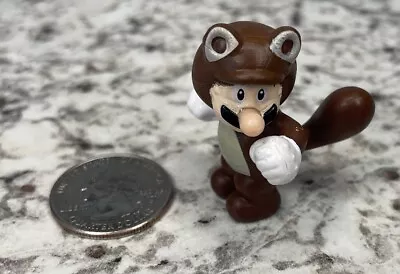 Nintendo Super Mario Bros Mini Figure Raccoon • $11.99