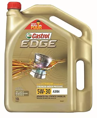 $134.95 • Buy Castrol EDGE 5W-30 A3 B4 Engine Oil 10L 3422637 Fits Mercedes-Benz CLS-Class ...