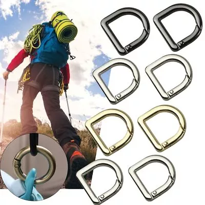 Snap Clasp Clip Spring O-Ring Buckles Bag Belt Buckle Carabiner Purses Handbags • £4.63