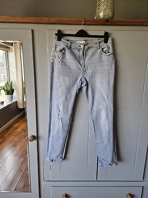 £4 • Buy Next Mid Rise Relaxed Skinny Jeans Size 14
