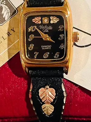 BLACK HILLS GOLD Ladies Wristwatch By Coleman!  Needs Battery!  Nice Condition  • $49.95