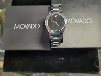Men's Movado Masino™ Watch With Black Dial  50.1.14.1351 • $450