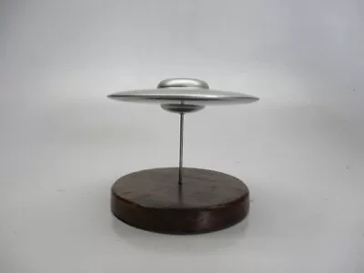 C-57D Forbidden Planet Flying Saucer Desktop Kiln Dried Wood Model Small  • $244.85