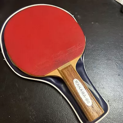 Vintage Butterfly D-13 Wakaba 66 Table Paddle Ping Pong Made In Japan JTTAA CASE • $44