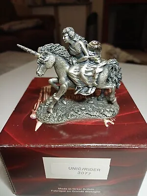 Myth And Magic The Unicorn Rider Rare Item Boxed 3077 • £8.90