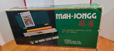 Vintage Taico Mah Jongg 166 Tiles Ancient Imperial Orient Game Mah Jong 1990 • $100