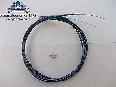 VOLVO AMAZON 121 122  PV544 P1800 DOUBLE CARBURATOR SU HS6 CHOKE CABLE Set • $24.99