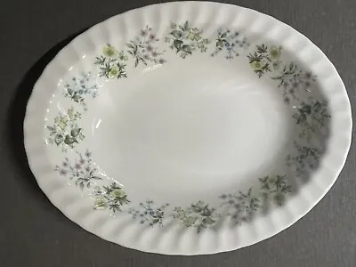 Minton  Spring Valley  Bone China Oval Vegetable Bowl 10-3/4  X 8-1/2'' • $16.96