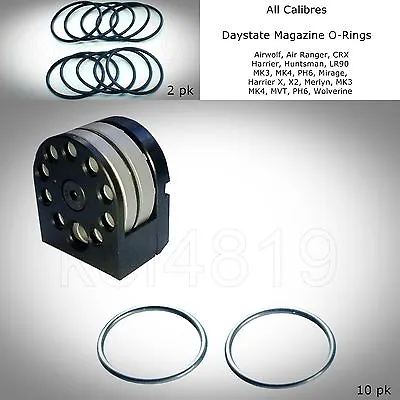 £2.10 • Buy 100% Compatible Daystate Airwolf, Air Ranger Magazine O Rings (all Calibres)