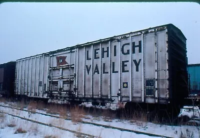$9.99 • Buy Lehigh Valley LV Railroad Box Car #8208 Northumberland Pennsylvania PA Slide