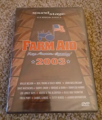 Farm Aid 2003 - (dvd 2003) - Willie Nelson / Neil Young / Billy Bob Thornton... • $24.99