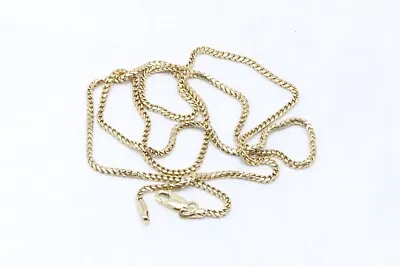 9ct Yellow 20  Inch Gold Snake Chain 6.2g - 1333004 • £245