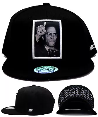 Kings Black Pride New Malcolm X Lives Matter Legend Black Snapback Era Hat Cap • $19.99